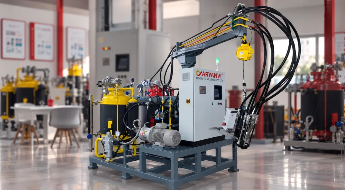 High-pressure PU foaming machine for automotive and furniture industries